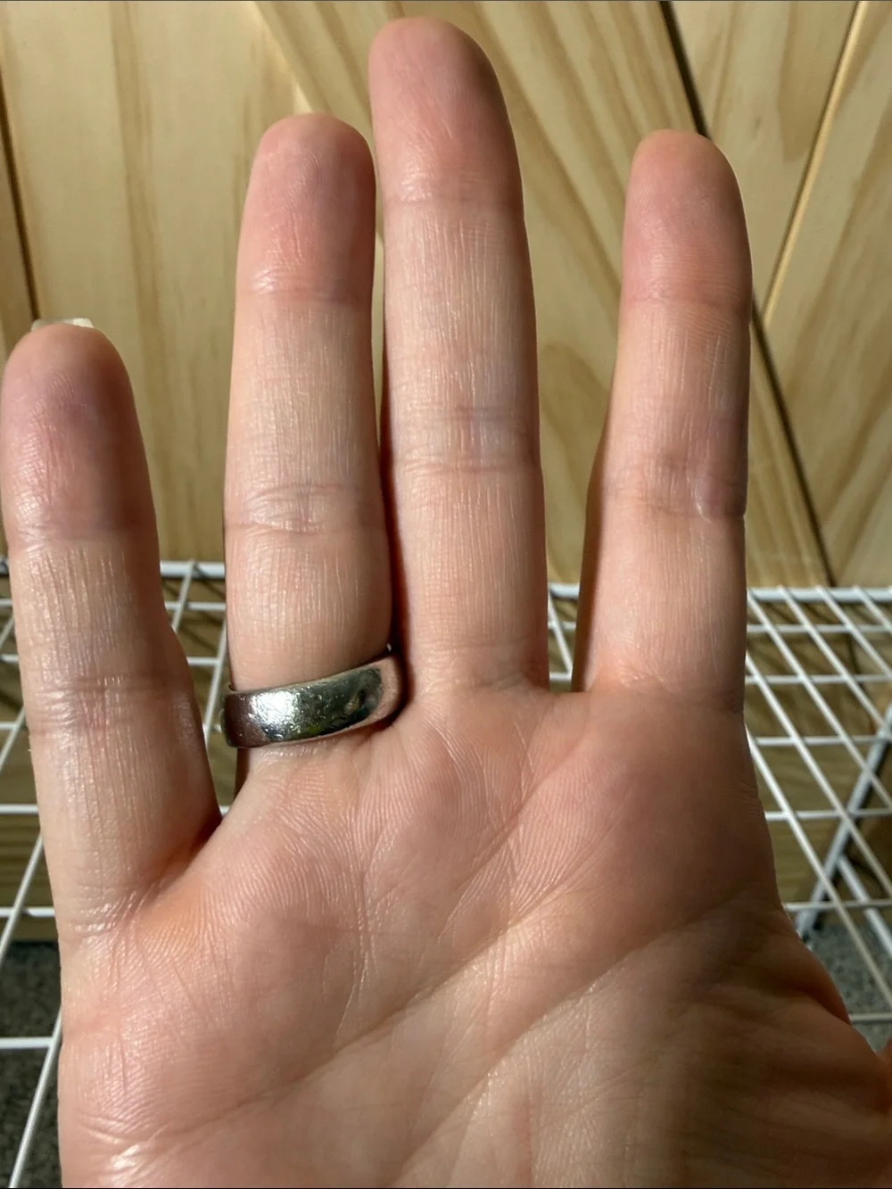 Lia Sophia Polished Silver Dome Ring
